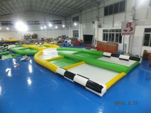 China Giant Zorb Collision Track / Inflatable Zor Ball Track For Sport Games factory