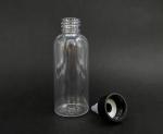 Clear Plastic Screw Top Bottles with Customizable Sealing for Liquid Storage