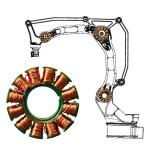 Faradyi Customized FR1105 22Mm 12V 16V 24V 34V 48V Inner Runner Frameless Robot
