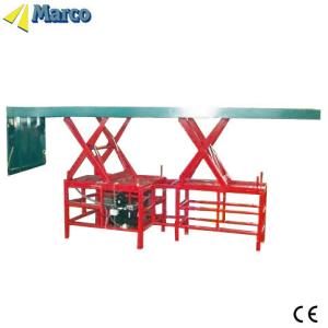 China Marco Twin Scissor Lift Table with Loading Flap factory