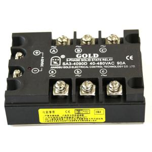 3mA Off State Leakage 3 Phase SSR Relay 75a 240v