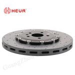 HEUR Brake Carbon Ceramic Disc Front Upgrade 380mm*34*37 For VW Tiguan Honda