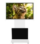 55 Inch Rotation Indoor Floor Standing Touch Screen Kiosk Digital Signage