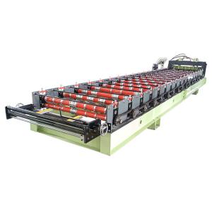 Plc Control Roof Tile Glazed Tile Forming Machine Customized