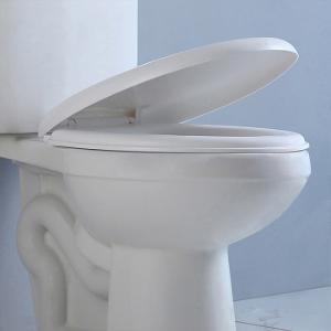 China CUPC White Black Two Piece Toilet 1.28 GPF Water Closet Tank factory