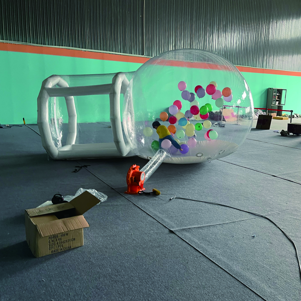 Hot selling Outdoor Camping Wedding Party Transparent PVC Inflatable bubble dome house for kids