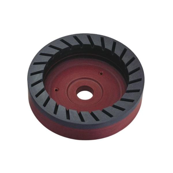 D150mm Internal Toothed Resin Wheel Bowl Shape Continuous Diamond Grinding Wheel