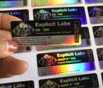 Waterproof 10ml Vial Labels 4C Full Color For vial Pharmaceutical