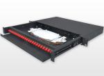 19 Inch FC 1U Fiber Optic Rack Mount Patch Panels 450 * 277 * 45mm For Network