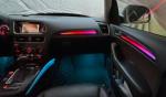 Ambient lights Streamer behavior piano black +saddle mold Mold design for Audi