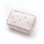 Printed Pattern Polyester Fabric Makeup Storage Artist Brush Bag