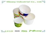 Double PE Lined Ice Cream Paper Cups for Scoop / Soup / Fruit Salad