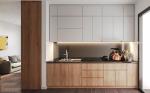 Quartz Countertop Shaker Kitchen Cabinets For Apartments