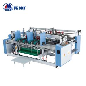 China 18KW Large Size Carton Box Folder Gluer Machine Pressing Type 1500x1300mm factory