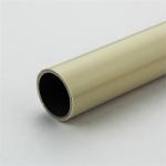 1.2mm Thick PE Coated Steel Pipes JY-4000XY-P Plastic Coated Steel Tube Ivory