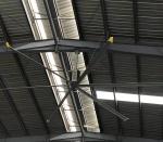 1.5kw Natural Cool Air Cooling High Speed HVLS Ceiling Fan