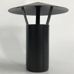 Non Insulation Telescoping Stove Pipe , Black Wood Stove Pipe Adaptor For