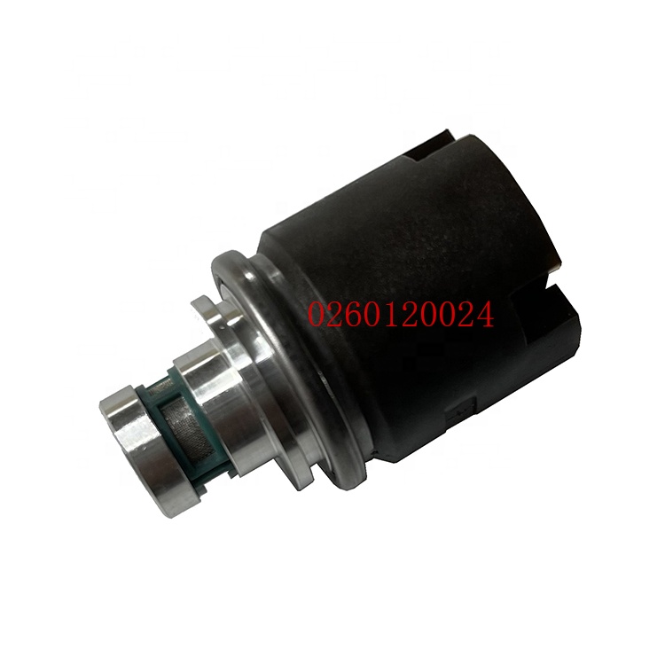 Excavator Construction Machinery Parts 24V Compressed Air Solenoid Valve 0260120024 0260120025