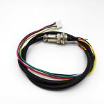 Black Custom Wenxin E230343 AWM 20798 80C 60V VW 1 7 Pin Trailer Plug for