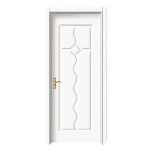 China AB-ADL5263 pure white wooden interior door factory