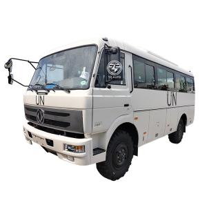 China 2021 Model 19 Seats Euro III Off Road 4X4 Coach Sightseeing Car Mini Bus for Benefit factory