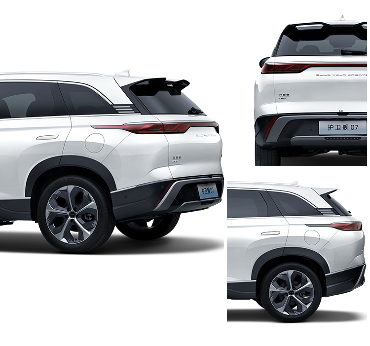 BYD Frigate 07 Energy Plug-In Hybrid Electric Car PHEV DM-i 100KM Luxury SUV 2023 Maximum power of electric motor kW 145