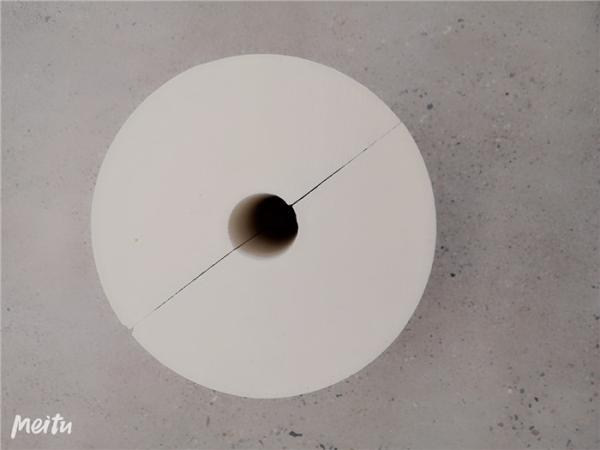 Eco Friendly PIR Pipe Insulation High Density Excellent Fire Resistance