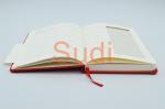 Elastic Band 128 sheets 21cm Hardcover Leather Notebook