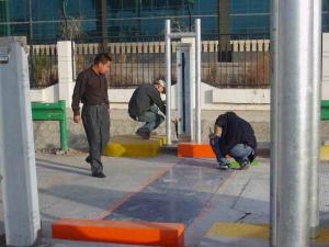 China Permanent Onboard Truck Axle Scales For Toll Station Standard Dynamic Controller factory