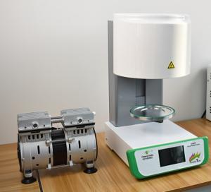 China Ceramic Dental Lab Porcelain Furnace With Vacuum Pump Programmable Dental factory