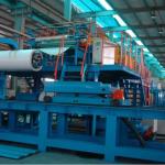 Steel Continuous PU Sandwich Panel Production Line PU Foam Wall And Roof Roll