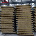 manufactured prefabricated home 960mm rock wool sandwich roof panels with 0
