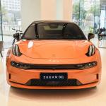Zeekr 001 YOU Car Awd 4wd 4 Wheel Pure Electric Car 2023 Year Aurora Orange Z