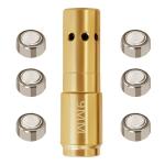Brass 9mm Pistol Laser Bore Sight Red Dot Boresighter Rem Gauge