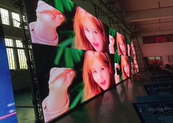 High Brightness P4.8 Rental Indoor Led Video Wall 4mm led video wall Dubai