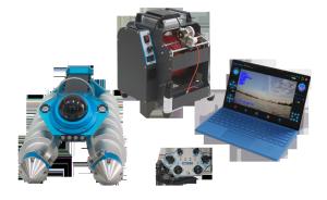 China Remote Control Spiral Robotic Sewer/Water Pipe Inspection Camera System In Mud factory
