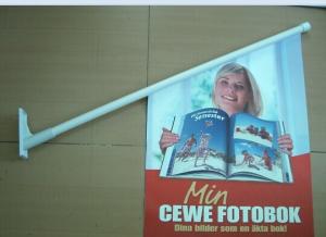 China Customized Shop Front Flags with double sides printing factory