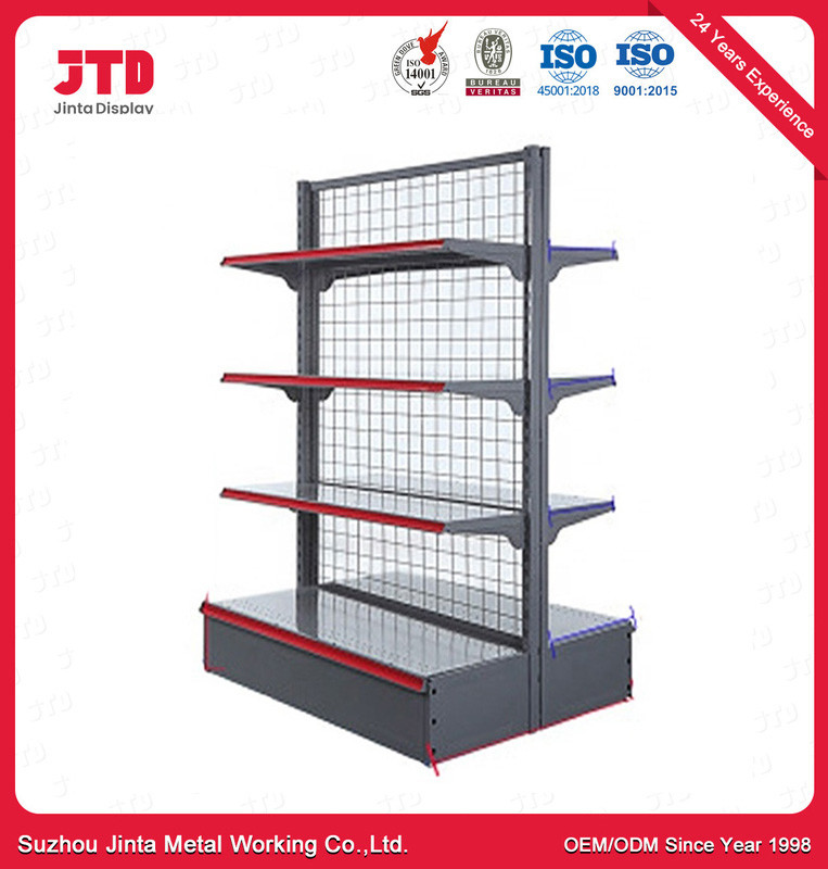 Gondola Supermarket Shelving Metal Display Shelves Retail Shop Racks