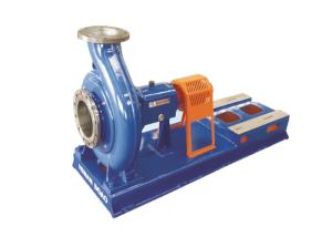 China Centrifugal Paper Pulp Single-Stage Pump , Duplex SS Impeller Electric Motor Pump factory