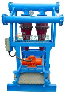 China Flexible Capacity Slurry Cleaning Drilling Mud Desander with Pure Polyurethane Cyclone factory