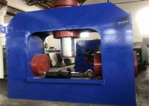 China 3 Piece Cylinder Tee Forming Machine , Hydraulic Tee Making Machine Less Labor Cost factory