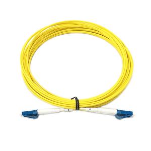 China Durable Jacket Lc To Lc Fiber Patch Cable , CCTV / CATV Bulk Fiber Optic Cable factory