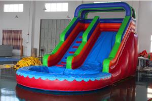 China inflatable bouncer with slide/inflatable Commercial Inflatable Bouncers factory