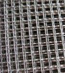 SUS304 Steel Crimped Wire Mesh Galvanized Square Hole For Vibrating Screen