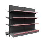 Easy Installation Supermarket Display Shelving With Cold Rolled Steel For
