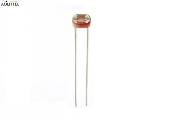 Moisture Resistance 7mm Ceramic Plastic Encapsulated CdS Photoconductive Cell