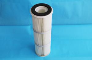 China Toray Polyester Gas Filter Cartridge High - Wearing Feature Chemical Resistance factory
