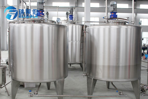 2000L Beverage Industrial Mixing Equipment Tanks With SUS 304 For Juice Filling