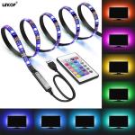 24 Key Mini Rgb Led Strip Light Set 5v Usb Dimmable Led Ambient Light