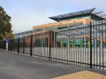 Varies Custom Made Chain Link Fencing Weather Resistant Powder Coated Metal